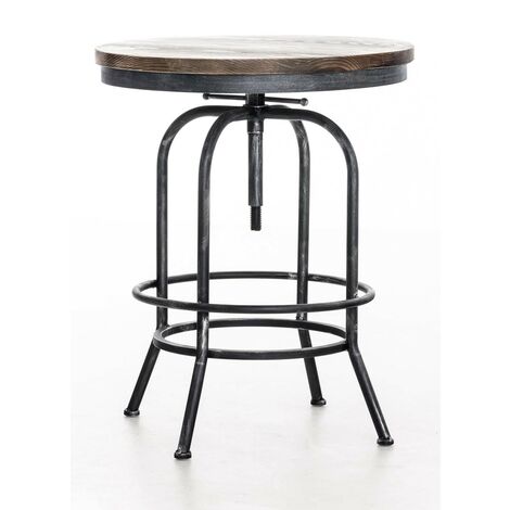 Tavolo Bar Brighton Ø 60 Cm Argento Antico