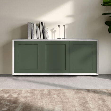 Madia 3 Ante Linea Tilt CLASSIC In Finitura Bianco Opaco E Garda
