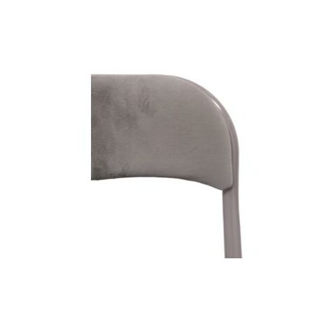 SEDIA PIEGHEVOLE POLO 44X45XH80CM 22MM SABBIA IN VELLUTO
