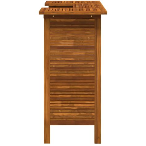  Tavolo Da Bar 110x50x105 Cm In Legno Massello Di Acacia VidaXL