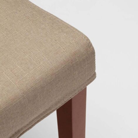  Sedia In Legno Imbottita Stile Henriksdal Per Cucina Sala Da Pranzo Comfort Colore: Beige