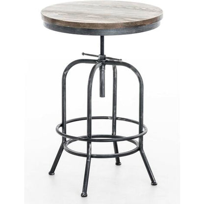  Tavolo Bar Brighton Ø 60 Cm Argento Antico
