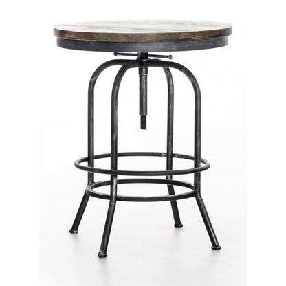  Tavolo Bar Brighton Ø 60 Cm Argento Antico
