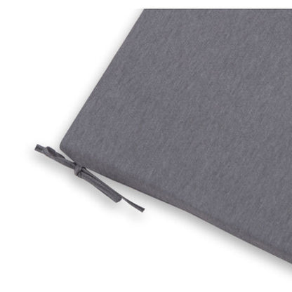  Cuscino Chillvert Gandía Quadrato Grigio Sfoderabile 38x38x4,5 Cm