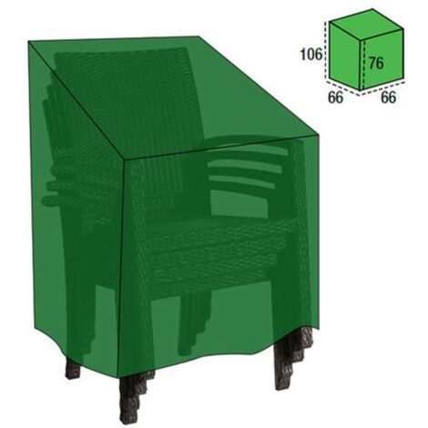  TELO Di COPERTURA In PE Per SEDIE IMPILABILI Da Giardino PAPILLON 66X66X76/106CM