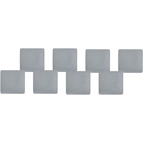  Set Di Cuscini Per Sedie Da Giardino Grigio Sassari