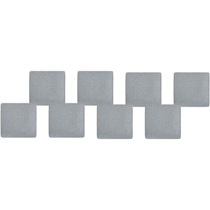  Set Di Cuscini Per Sedie Da Giardino Grigio Sassari