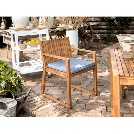  Set Di Cuscini Per Sedie Da Giardino Blu Sassari