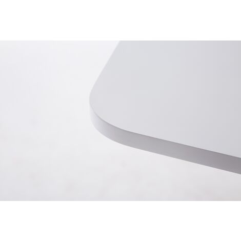  Tavolino Quadrato Da Appoggio Con Ripiano In Legno Bianco