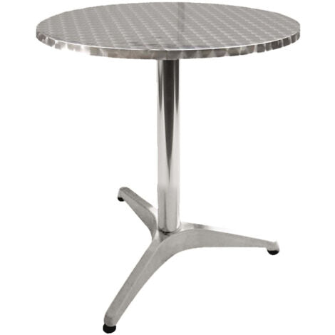  Tavoli Tavolo Bar Alu Round Reclinabile Cm�60xh70 Arredo Bar Casa Giardino