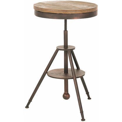  Tavolo Bar Moko Ø 50 Cm Bronzo