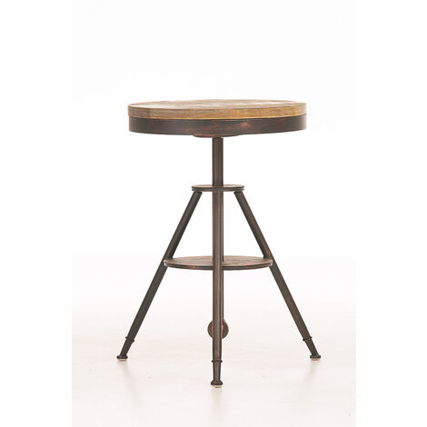  Tavolo Bar Moko Ø 50 Cm Bronzo