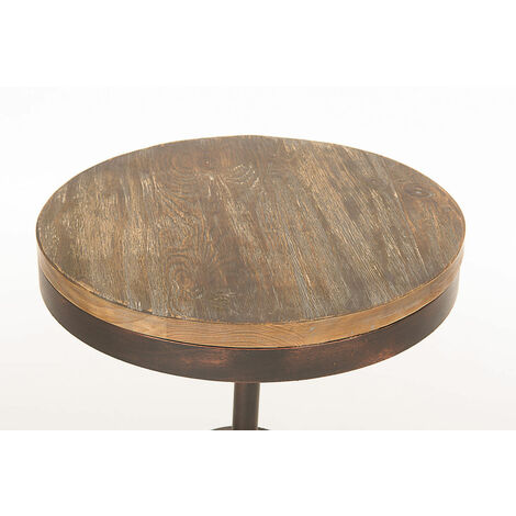  Tavolo Bar Moko Ø 50 Cm Bronzo