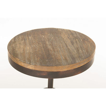  Tavolo Bar Moko Ø 50 Cm Bronzo