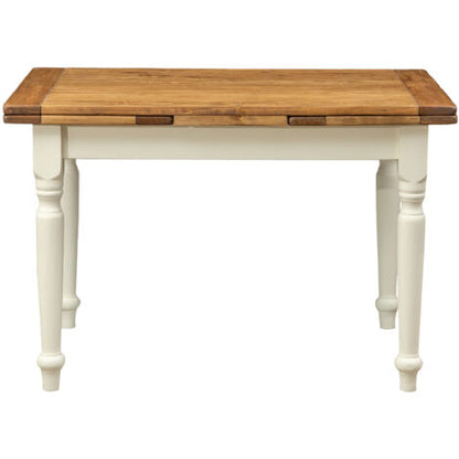  Tavolo Legno Massello 120x80 Cm Tavolo Allungabile Cucina Artigianale Made In Italy
