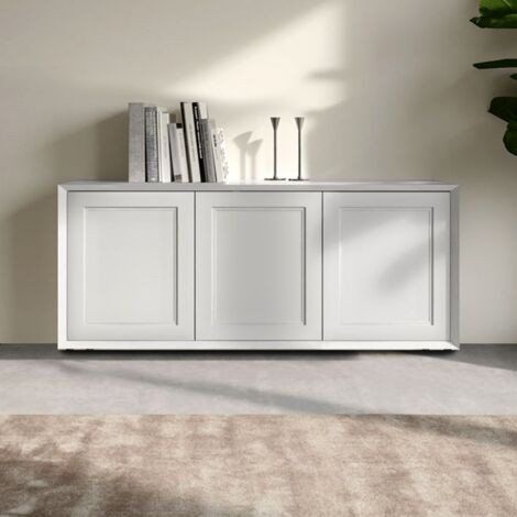  Madia 3 Ante Linea Tilt CLASSIC In Finitura Bianco Opaco