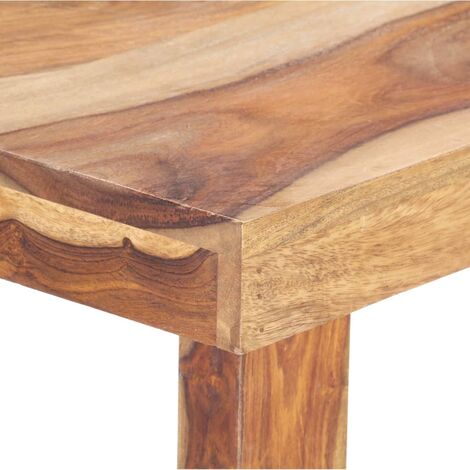  Tavolo Da Pranzo 140x70x76 Cm In Legno Massello Di Sheesham VidaXL