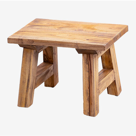  SKLUM Panca In Legno Riciclato Rieve 52 Cm