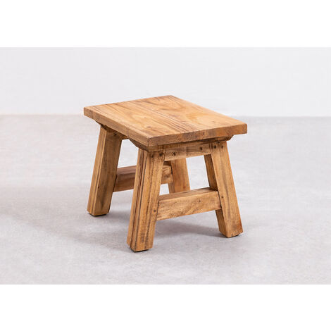  SKLUM Panca In Legno Riciclato Rieve 52 Cm