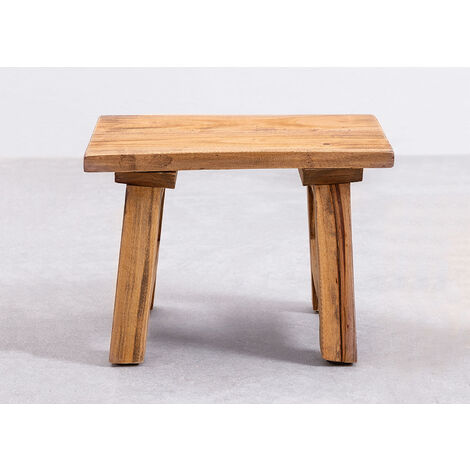  SKLUM Panca In Legno Riciclato Rieve 52 Cm