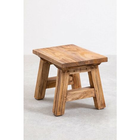  SKLUM Panca In Legno Riciclato Rieve 52 Cm