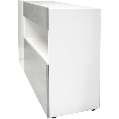  CREDENZA JOHNNY BIANCO E CEMENTO