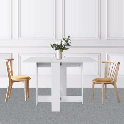  Tavolo Pieghevole Bianco Puro 103 * 76 * 73,4 Cm
