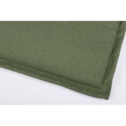  Cuscino Per Sedia E Poltrona Con Schienale Medio In Poliestere Idrorepellente 180 Gr -Verde Bosco / 1 Pezzo