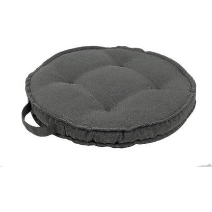  Cuscino Per Sedia Tondo Trapuntato In Poliestere 230 Gr Idrorepellente Per Interno Ed Esterno. -Blu / 1 Pezzo