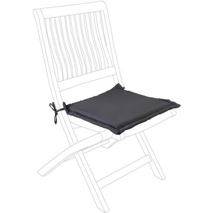  Cuscino Per Sedia Trapuntato In Poliestere 180 Idrorepellente Per Interno Ed Esterno. -Choco / 1 Pezzo