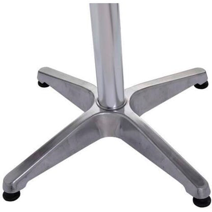  Bc-elec - BS11011-6 Tavolo Da Bar In Alluminio E Tavolo Da Ricevimento 70-110 Centimetri