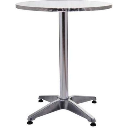  Bc-elec - BS11011-6 Tavolo Da Bar In Alluminio E Tavolo Da Ricevimento 70-110 Centimetri