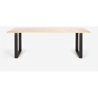  Tavolo Stile Industriale 220x80cm Sala Da Pranzo Cucina Rajasthan 220 Colore: Silver