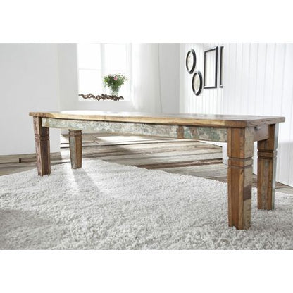  NATURE OF SPIRIT 37 Panca In Legno Riciclato - Laccato / Multicolore 200x40x45
