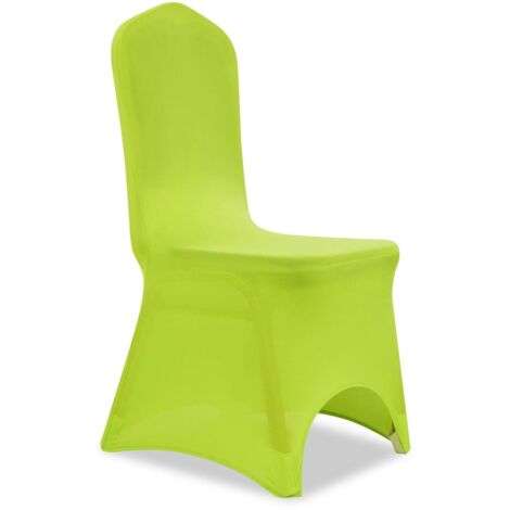 Nova Coprisedia In Tessuto Elasticizzato Set 6 Pz Lavabile Vari Colori Colore : VERDE