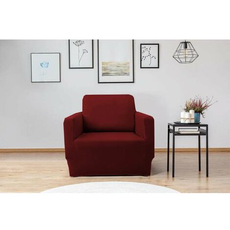  Copripoltrona Elasticizzato Rosso, 90-140 Cm