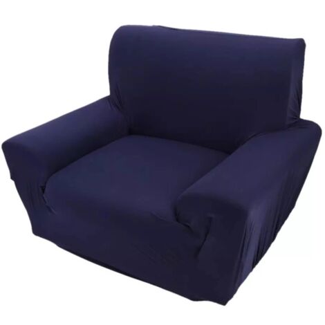  Copripoltrona Elasticizzato Blu, 90-140 Cm