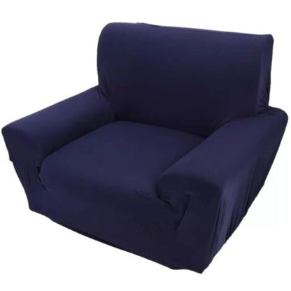  Copripoltrona Elasticizzato Blu, 90-140 Cm