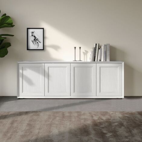  Madia 4 Ante Linea Tilt CLASSIC In Finitura Bianco Frassino