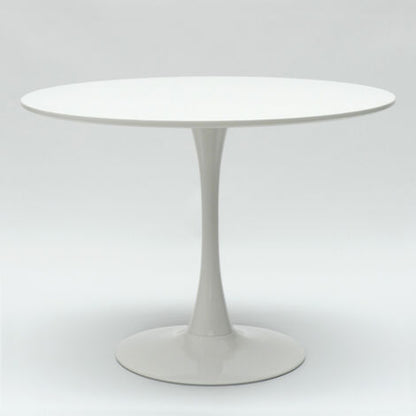  Tavolo Rotondo 90cm Bar Sala Da Pranzo Cucina Design Scandinavo Moderno Tulip Colore: Bianco