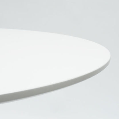  Tavolo Rotondo 90cm Bar Sala Da Pranzo Cucina Design Scandinavo Moderno Tulip Colore: Bianco