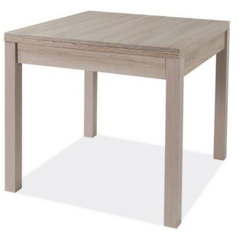  Tavolo Firenze 90x90 Cm Allungabile Olmo Legno