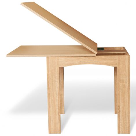  Tavolo Da Pranzo Allungabile DONA Per 6-8 Persone Faggio 80-160 Cm