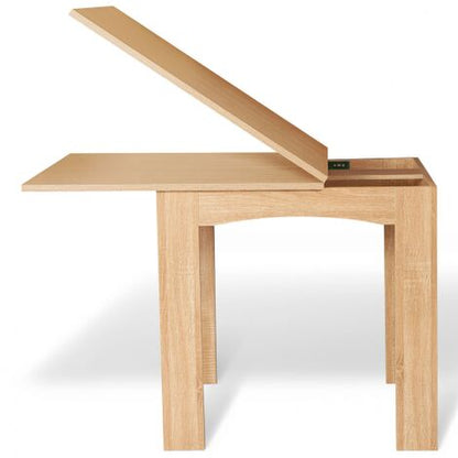  Tavolo Da Pranzo Allungabile DONA Per 6-8 Persone Faggio 80-160 Cm