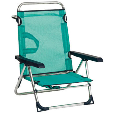  Sedia Da Spiaggia Alco 79,5 X 59,5 X 56 Cm Verde