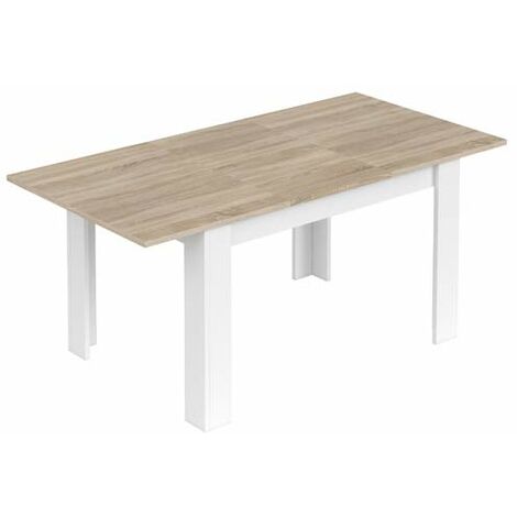  Tavolo Da Pranzo Rovere Allungabile Di 50 Cm, Tavoli Da