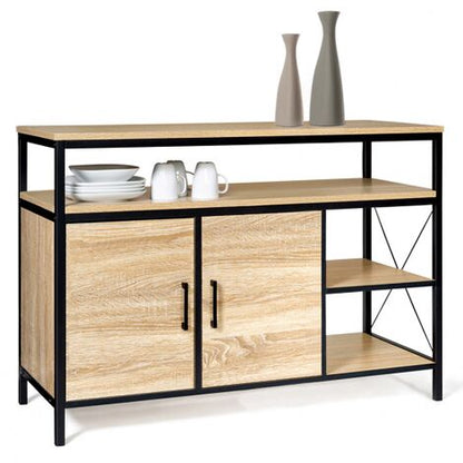  Credenza Bassa DETROIT A 2 Ante, Design Industriale