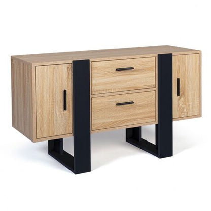  Credenza PHOENIX In Legno E Nero