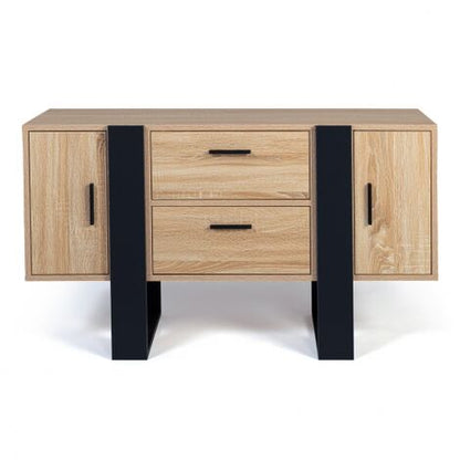  Credenza PHOENIX In Legno E Nero