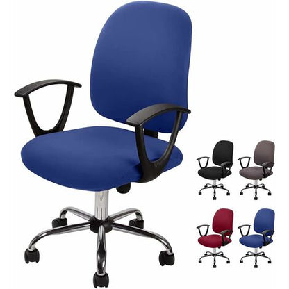  Fodere Per Sedie Da Ufficio Fodere Per Sedie Rimovibili Universal Modern Semplism Style Fodere Per Sedie Girevoli Per Sedia Da Ufficio Sedia Con Braccioli Girevoli Girevoli Per Sedia Da Ufficio (blu, 